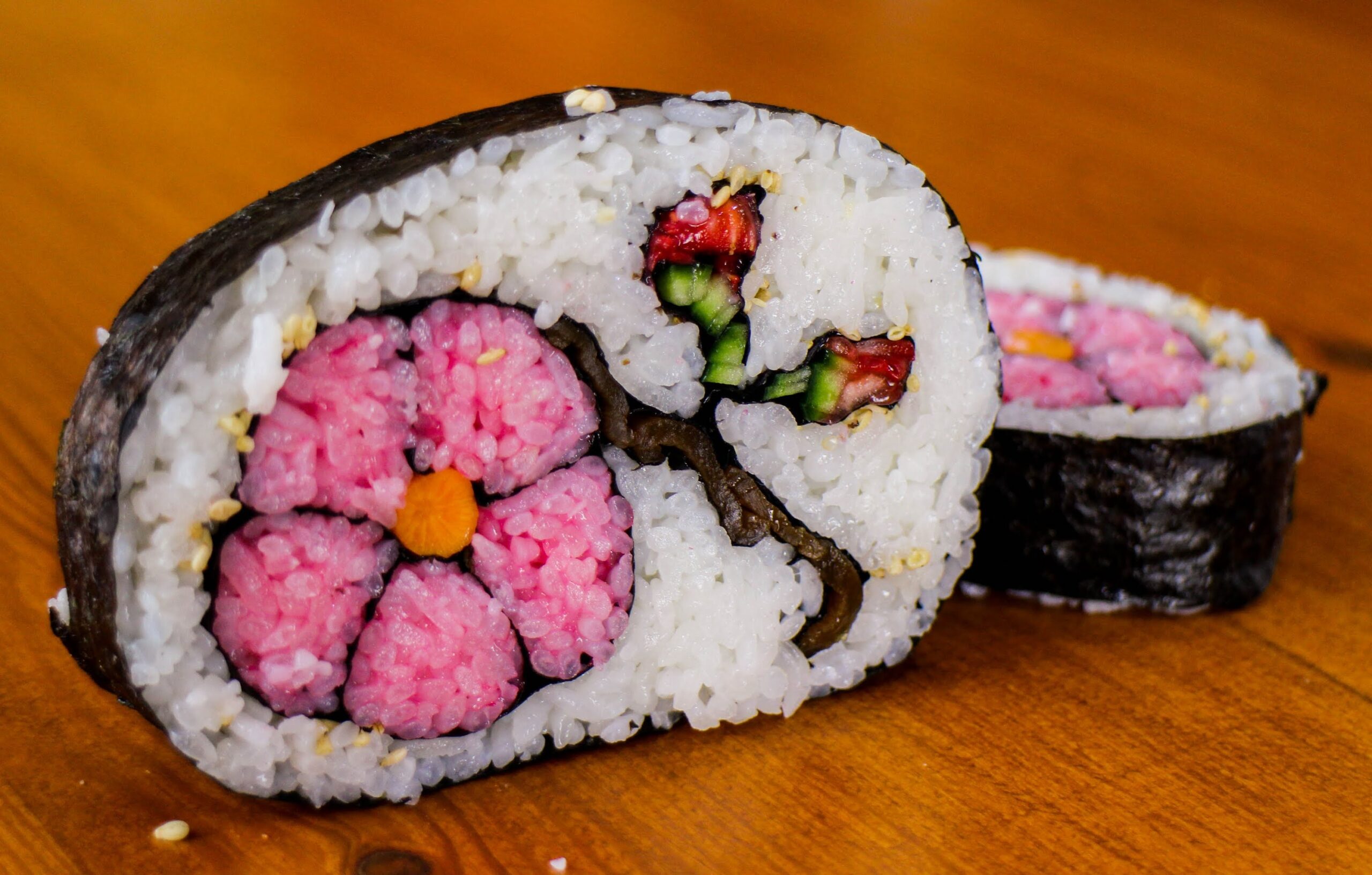 flower sushi
